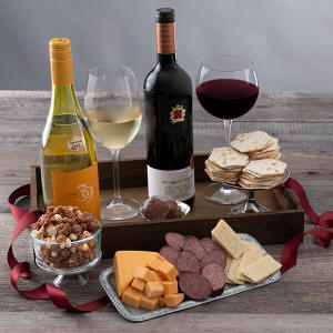 Wine & Gourmet Gift Crate