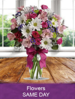 Fresh flowers delivered daily Kemmerer  delivery for a birthday, anniversary, get well, sympathy or any occasion