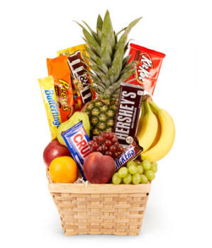 Fruit and Candy Basket