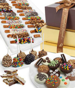 Belgian Chocolate Covered Gift Tower
