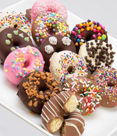 Chocolate Covered Mini Donuts $44.99 Delived To Park