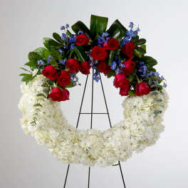 American Soul - Sympathy Funeral Wreath