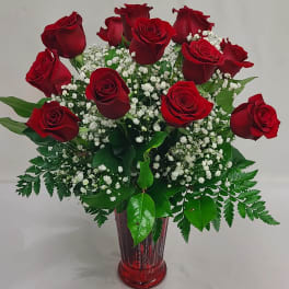 One Dozen Red Roses