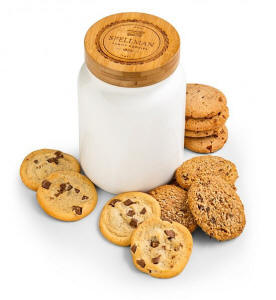 Personalized Cookie Jar with One Dozen Cookies $44.95