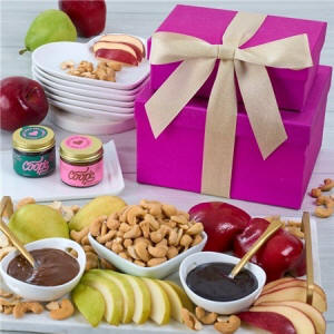 Fruit & Nuts Dipping Sauces Gift
