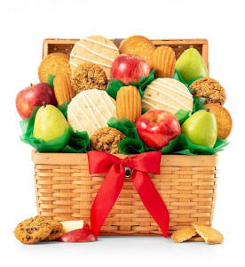 Fresh Fruit and Cookies Basket $49.95