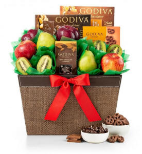 Get Well Fruit and Godiva Chocolates $69.95