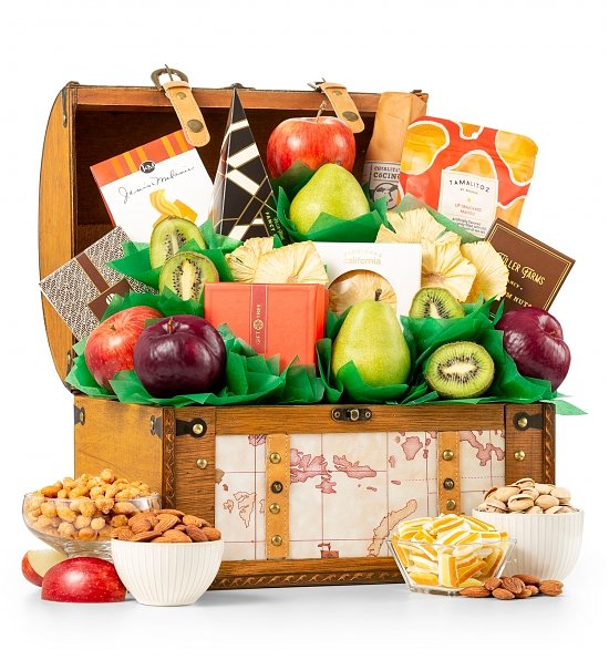 Fruit and Gourmet Delight Basket $89.95