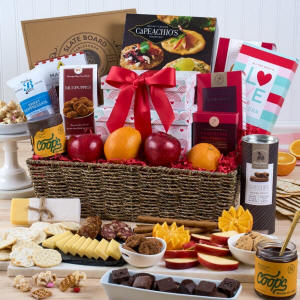 Charcuterrie Fruit and Gourmet Gift Basket 189.99
