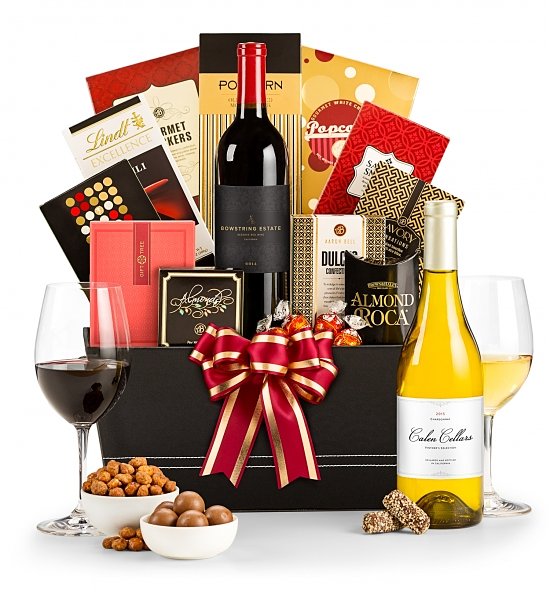The Royal Treatment Birthday Wine Gift Basket $59.95
