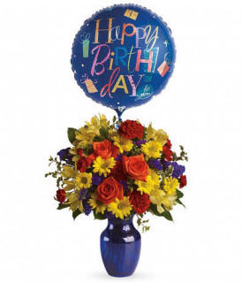 Fly Away Birthday Bouquet