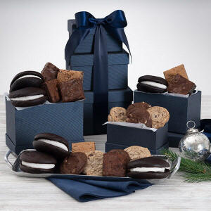 Winter Treats Baked Goods Gift Tower 49.99