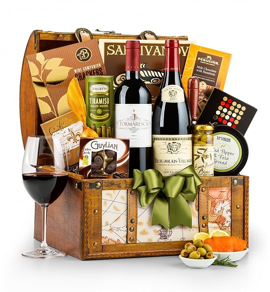 Around the World Wine Chest $129.95
