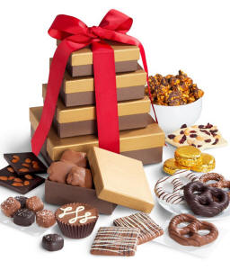 Chocolate Indulgence Gift Tower