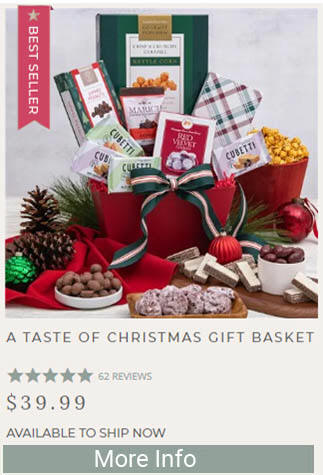 A Taste of Christmas Gift Basket 39.99