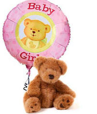 Medford New Baby Girl Balloons