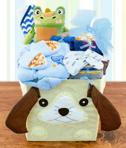 Beautiful Baby Outfits Gift Basket