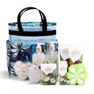 Coconut & Hibiscus Bath & Body Gift Set