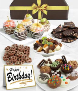 Birthday Belgian Chocolate Gift Basket