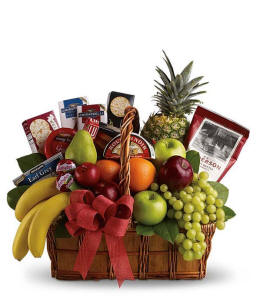 Thanksgiving Fruit & Gourmet Gift Basket