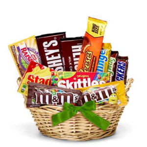 Sweetest Candy Gift Basket - Delivery To California