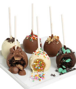 Chocolate Covered Cake Pops
