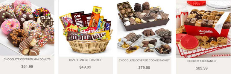 Chocolate and Sweets Gift Baskets