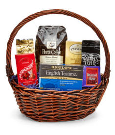 Coffee and Tea Gift Basket