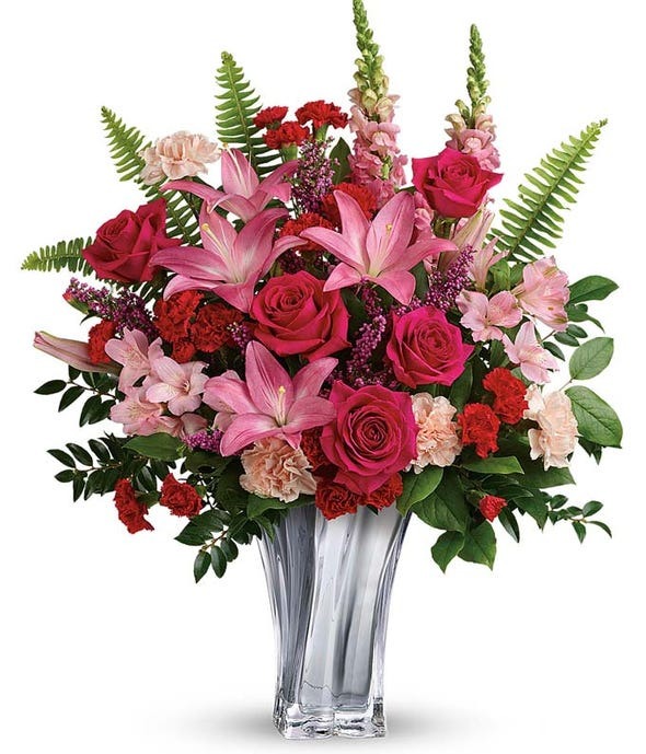 Cupids Bow Valentines Day Bouquet 134.99