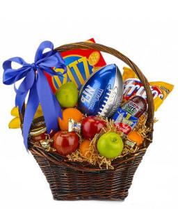 Football Fruit Gift Basket $139.99