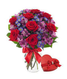 From The Heart Flower Bouquet $39.99