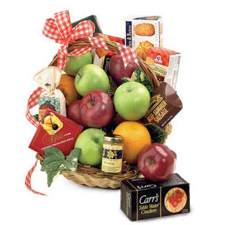 Gourmet Apples Gift Basket