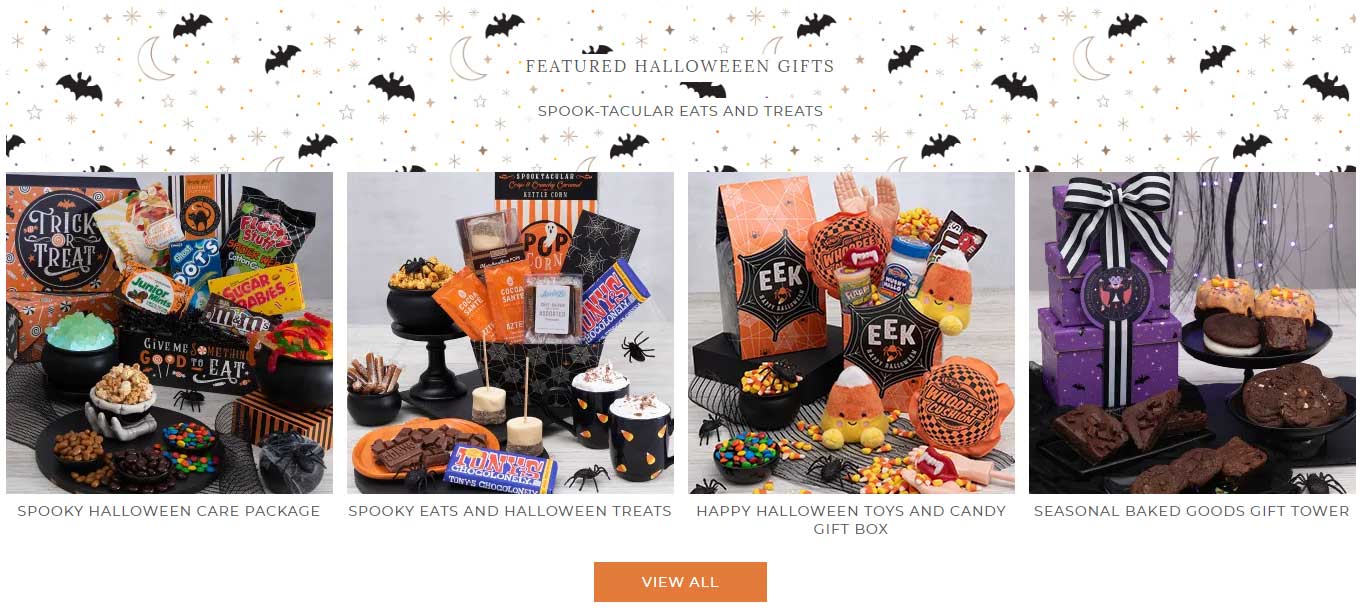 Halloween Gift Baskets and Gifts