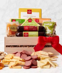 Meat & Cheese Wooden Gift Set
