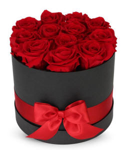 Luxury Preserved Red Roses