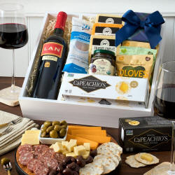 A mothers day charcuterie gift basket