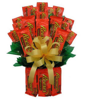Reeses Bars Candy Bouquet