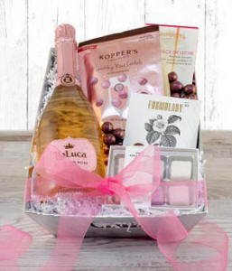Rose Sweets & Spa Gift Set