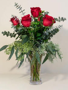 Six Roses Any Color