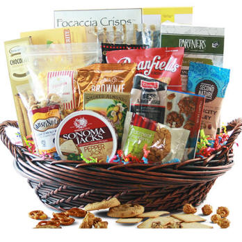 snack gourmet gift basket small