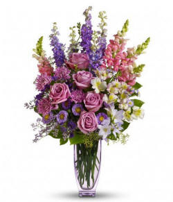 Steal the show mothers day flower bouquet with a variety of flowers and colors