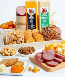 Cheese, Sausage & Nuts Tray