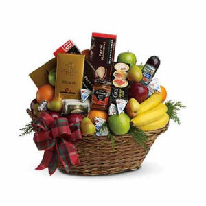 Ultimate Fruit & Gourmet Gift Basket