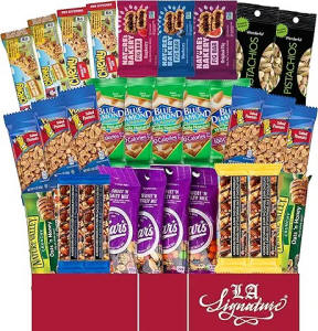 Ultimate healthy care package with a variety of nutritious snacks and better-for-you treats